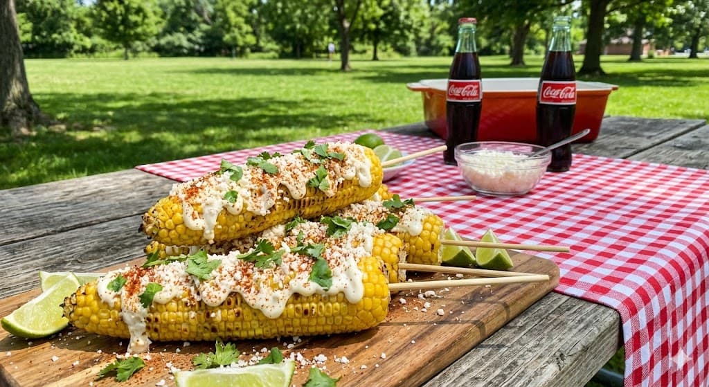 Air Fryer Mexican Street Corn (Elote)