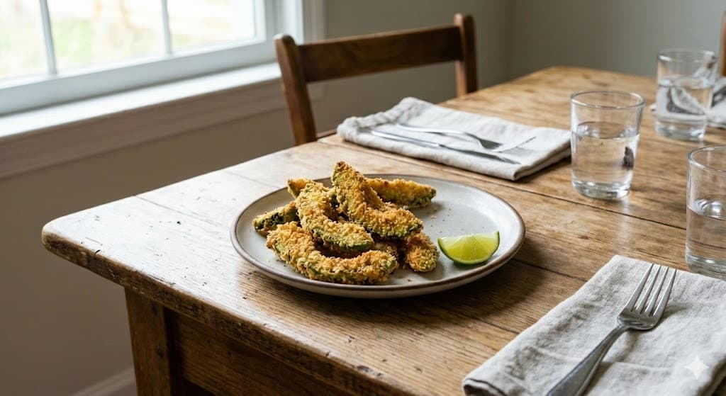 Crispy Air Fryer Avocado Fries (Dairy Free)